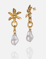 Cargue la imagen en el visor de la galería, Flowers Romance with Pearl Earring - Aquadan.co
