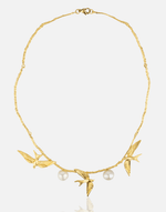 Load image into Gallery viewer, Pearls and Birds Necklace - Aquadan.co