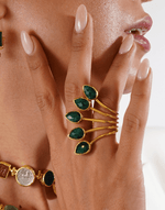 Cargue la imagen en el visor de la galería, Arrows to Heart Ring - Aquadan.co