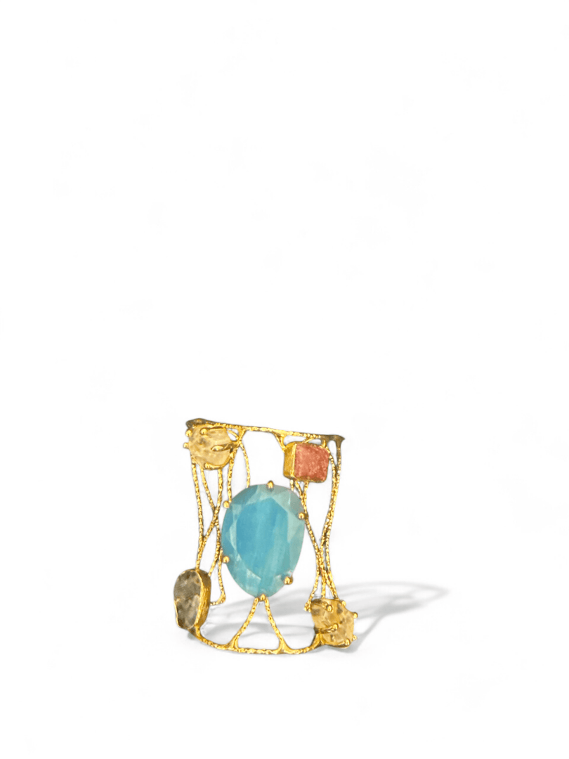 Aurora Gemstone Cuff - Aquadan.co