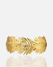 Gold Leaf Cuff - Aquadan.co