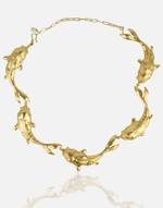 Cargue la imagen en el visor de la galería, Golden Koi Harmony Necklace - Aquadan.co