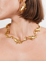 Cargue la imagen en el visor de la galería, Golden Koi Harmony Necklace - Aquadan.co