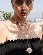 Cargue la imagen en el visor de la galería, Janus Duality Pendant Necklace - Aquadan.co