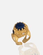Cargue la imagen en el visor de la galería, Lazuli Statement Ring - Aquadan.co