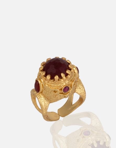 Lazuli Statement Ring - Aquadan.co