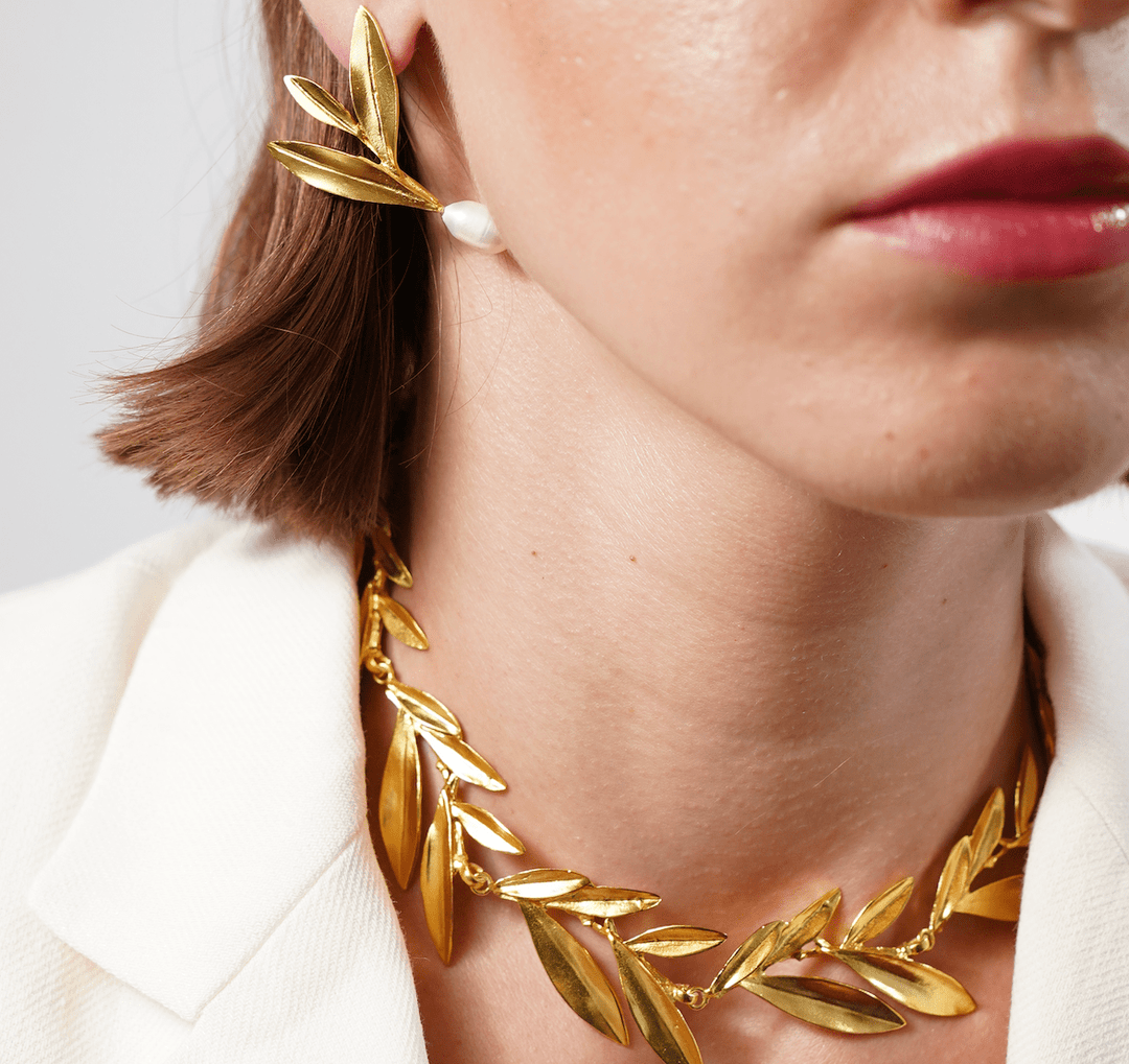 Olive Branch Necklace - Aquadan.co