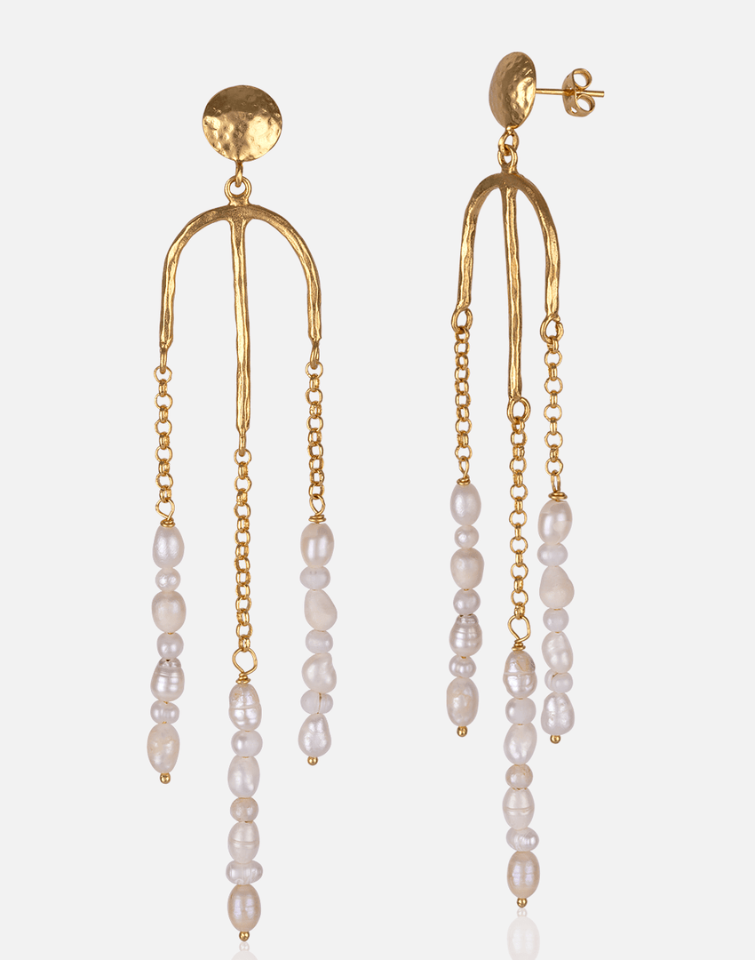 Pearl Drops Earrings - Aquadan.co