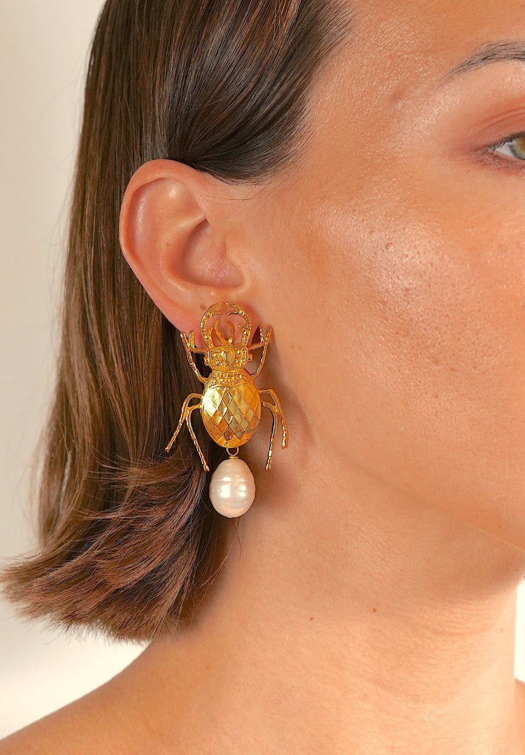 Pearl Roach Earring - Aquadan.co