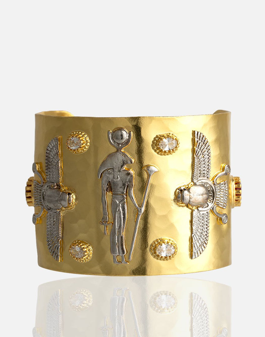 Pharaoh's Radiance Cuff - Aquadan.co