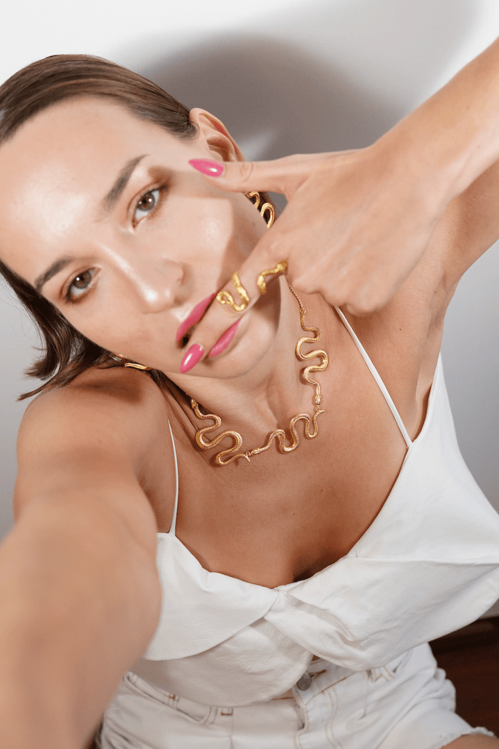 Snake Familia Necklace - Aquadan.co