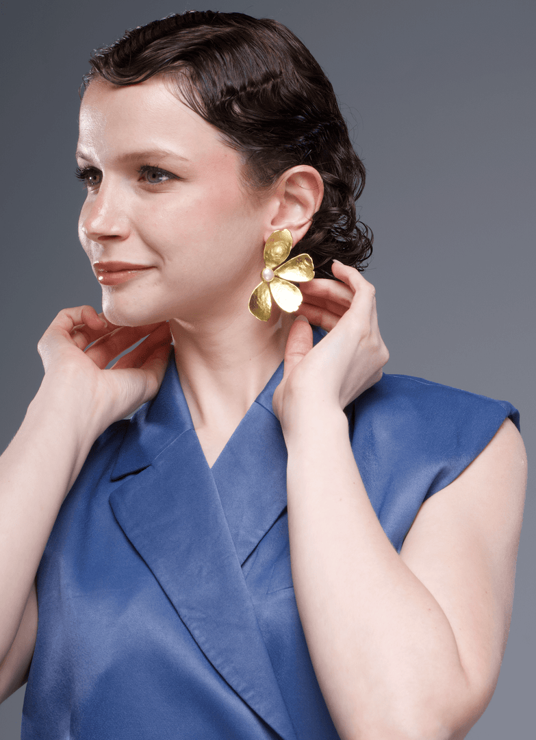 Statement Flower Earring - Aquadan.co