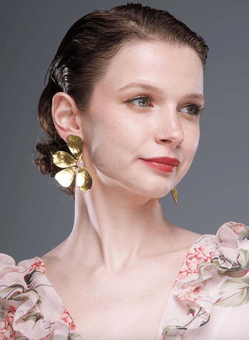 Statement Flower Earring - Aquadan.co